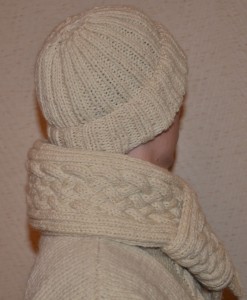 bonnet/ écharpe laine