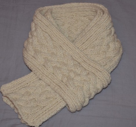 comment tricoter un echarpe en laine